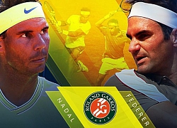 Cuộc chiến kinh điển giữa Federer và Nadal tại Pháp mở rộng