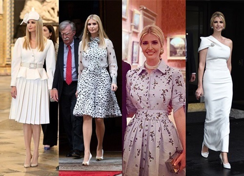 Ivanka Trump gây thương nhớ khi xuất hiện rực rỡ tại sân bay tạm biệt nước Anh, "tập đoàn" gia đình Tổng thống Mỹ lại gây bão truyền thông