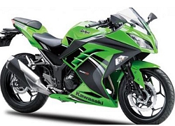 Kawasaki Ninja 300 thêm màu mới, giá không đổi