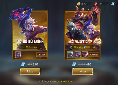 Liên Quân Mobile: 1080 điểm Sổ Sứ Mệnh mà Garena tặng FREE có giá trị cỡ nào?