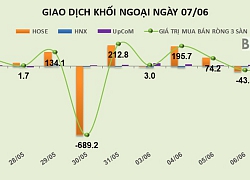 Phiên 7/6: Khối ngoại mua thêm gần 9,7 triệu đơn vị chứng chỉ quỹ E1VFVN30