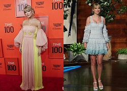 Tăng cân không ngăn cản Taylor Swift mặc gợi cảm