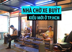 Thích thú với nhà chờ xe buýt kiểu mới, hiện đại bậc nhất Sài Gòn