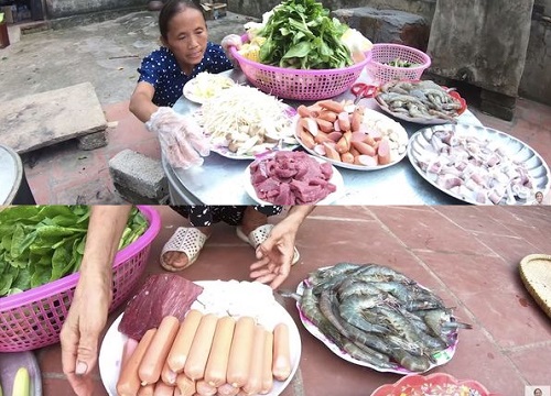 Việt Nam nói là làm: Bà Tân Vlog nấu nguyên một nồi lẩu Thái siêu cay khổng lồ mừng chiến thắng đội tuyển