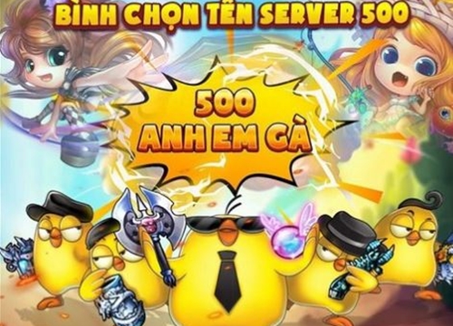 500 Anh Em Gà cùng chiến tưng bừng ở Gunny Mobi