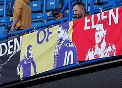 Chelsea gỡ banner của Hazard khỏi Stamford Bridge