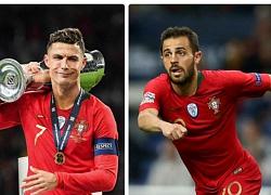 Clip triệu view: Ronaldo &#8220;lườm&#8221; đàn em vì mất giải hay nhất Nations League