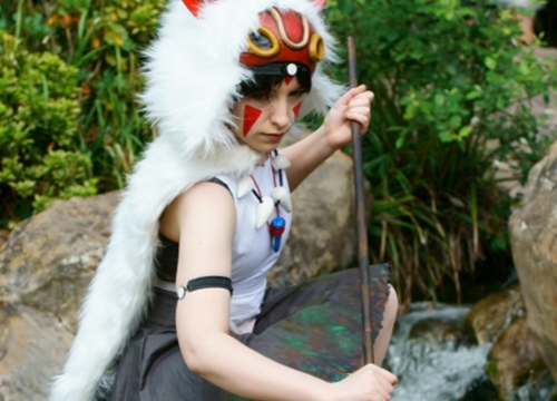 Cực phẩm cosplay công chúa sói Mononoke Hime