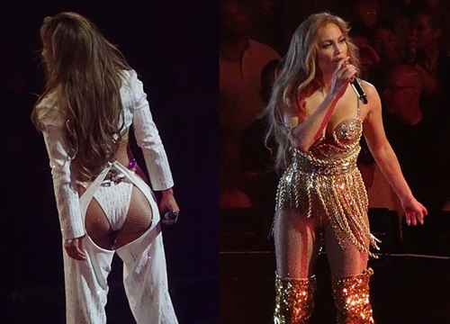 Khán giả sững sờ vì loạt quần mới lộ đúng chỗ cần che của Jennifer Lopez