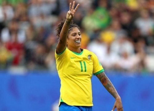 Nữ tiền đạo Brazil lập kỷ lục ở World Cup 2019