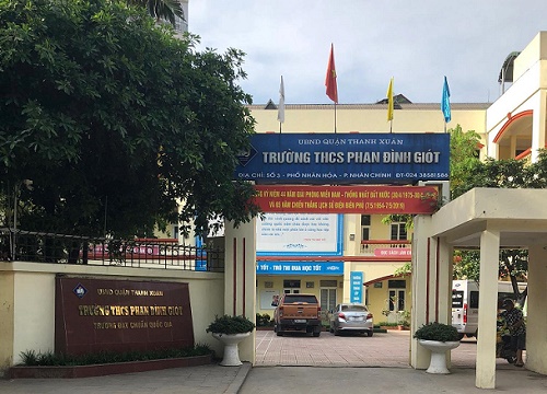 Quận Thanh Xuân: Học sinh cuối cấp hoang mang trước thông tin chuyển trường