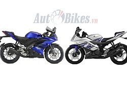 So sánh Yamaha R15 V3 và Yamaha R15 V2