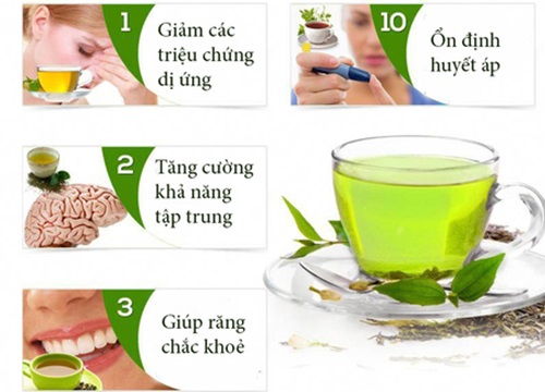 10 lý do bạn nên uống trà xanh mỗi ngày