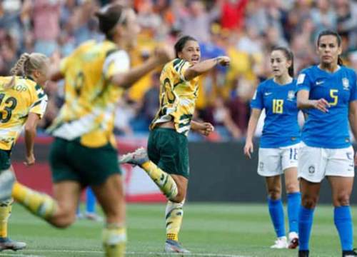 Australia - Brazil: Kịch tính ngược dòng 5 bàn, VAR gây tranh cãi (World Cup nữ)