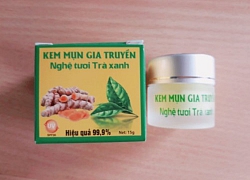 Kem trị mụn chưa được cấp phép vẫn đưa ra thị trường tiêu thụ