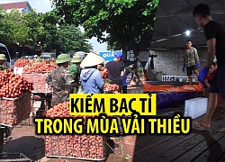 Kiếm tiền tỉ từ nước lã trong ngày "thủ phủ" vải thiều Việt Nam đỏ rực màu quả chín