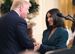 Kim Kardashian được Tổng thống Trump ngợi ca tại Nhà Trắng