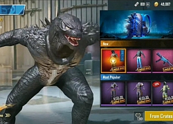 PUBG Mobile: Tổng hợp phần thưởng từ chuỗi sự kiện "King of Monsters", Khung Godzilla hot nhất