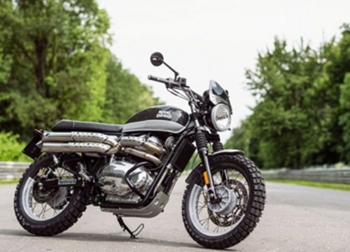 Royal Enfield Interceptor INT 650 được trang bị ống xả Termignoni