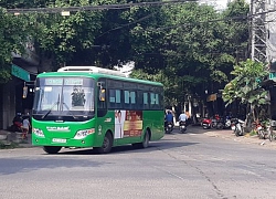 Xe buýt nội đô TP. Quảng Ngãi trung bình mỗi chuyến chở... 2 khách