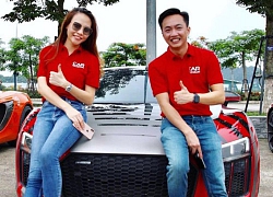 Đàm Thu Trang lái siêu xe của Cường Đô La ở Car Passion 2019