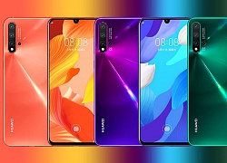 Đây là các phiên bản màu sắc và bộ nhớ của smartphone Huawei Nova 5 Pro sắp ra mắt