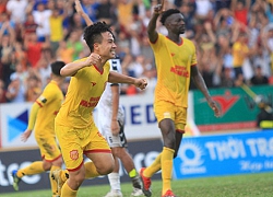 DNH Nam Định 2-1 SHB Đà Nẵng: Nam Định tạm rời nhóm cuối