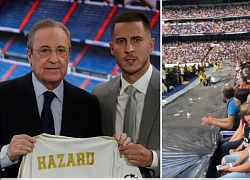 Hazard ra mắt, CĐV Real có hành động gây sốc