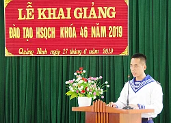 Khai giảng lớp đào tạo Hạ sĩ quan Chỉ huy khoá 46 Vùng 1 Hải quân