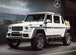 Maybach G650 Landaulet cũ rao bán hơn 23 tỷ gây choáng