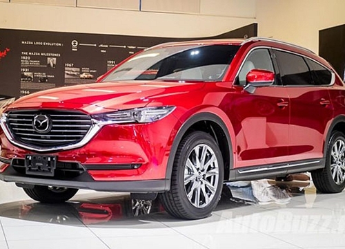 Mazda CX-8 đã có lịch ra mắt chính thức tại Việt Nam, giá bán từ 1,149 tỷ đồng