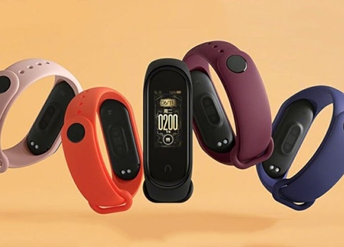 Mi Band 4 lộ giá bán dự kiến trên website Thế Giới Di Động