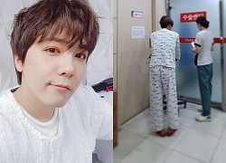 Nhìn ảnh Lee Hong Ki nhập viện trông rõ là khổ sở, nhưng bệnh tình ẩn sau mới gọi là "củ chuối"