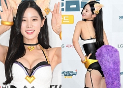 Nữ idol vô danh bỗng gây bão trên Dispatch: Mặt thì thuỳ mị nhưng lại cosplay đồ "bức tử" vòng 1, lồ lộ vòng 3