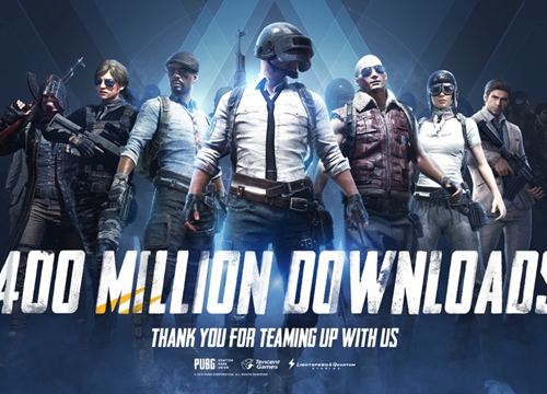 PUBG Mobile cán mốc 400 triệu lượt tải