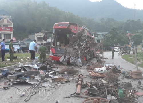 Tai nạn xe khách Hòa Bình : Hai nạn nhân nhỏ tuổi qua cơn nguy kịch