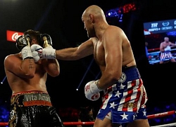 Tyson Fury tung đòn hạ chóng vánh đối thủ người Đức