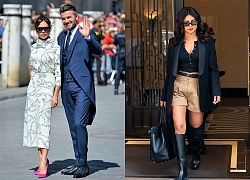 Victoria Beckham sang trọng, vợ Nick Jonas mặc cá tính tuần qua