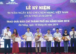 Đà Nẵng: Trao giải báo chí thành phố năm 2018