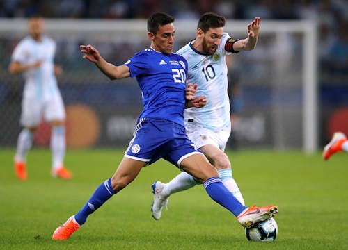 Điểm nhấn Argentina 1-1 Paraguay: Messi mờ nhạt, Argentina khó tiến xa