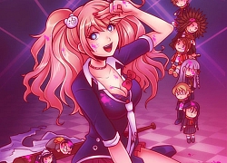 Junko Enoshima cô nữ sinh dễ thương tóc hồng