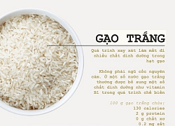 Lý do gạo lứt là tinh bột tốt, thường có trong chế độ ăn giảm cân