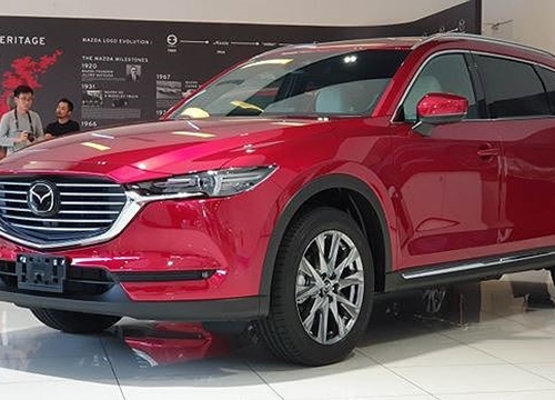 Mazda CX-8 đầu tiên tại Việt Nam có giá từ hơn 1,1 tỷ đồng