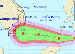 Năm 2019 khu vực Biển Đông xuất hiện 10 - 12 cơn bão và áp thấp nhiệt đới