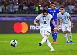 "Nhờ" penalty, Argentina may mắn thoát nạn trước Paraguay