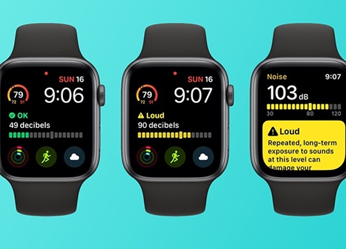 Noise, ứng dụng kiểm soát tiếng ồn trên Apple Watch giúp bảo vệ thính giác