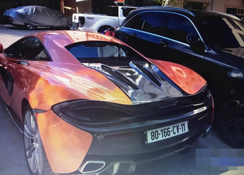 Siêu xe McLaren 570S do 'trùm' ma túy Việt Nam sử dụng