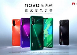 Huawei Nova 5i, Huawei Nova 5 và Huawei Nova 5 Pro trình làng