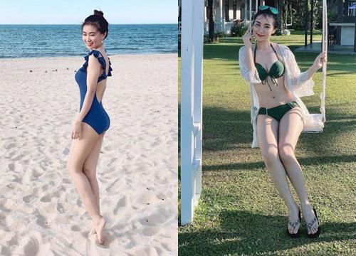 Loạt ảnh bikini xinh đẹp của nữ giảng viên Nghệ An khiến người ta không tin đây là 'bà mẹ 2 con'