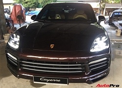 Porsche Cayenne 2018 được dân chơi xứ Nghệ "ốp" gói phụ kiện cả tỷ đồng